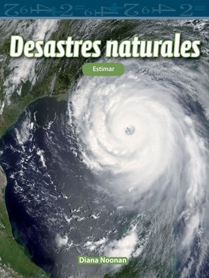 cover image of Desastres naturales: Estimar